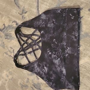 Tie Die Sports Bra